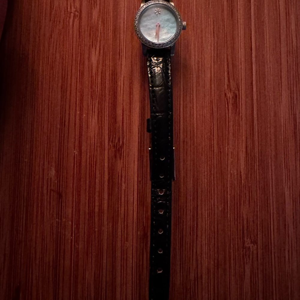 Elegant Black Leather Gomelsky Shinola Watch
